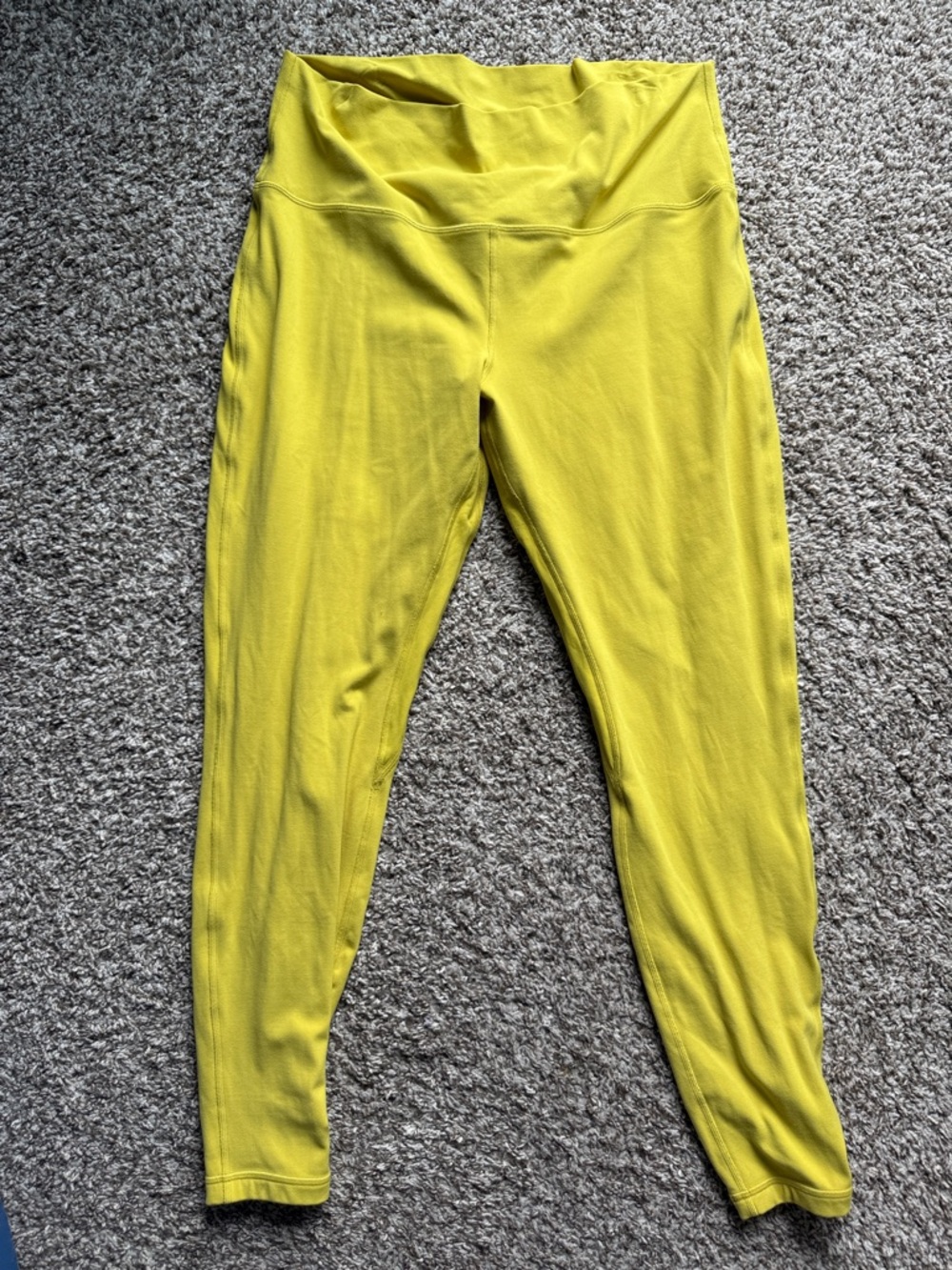 Lululemon Align High-Waist Yellow Active Leggings